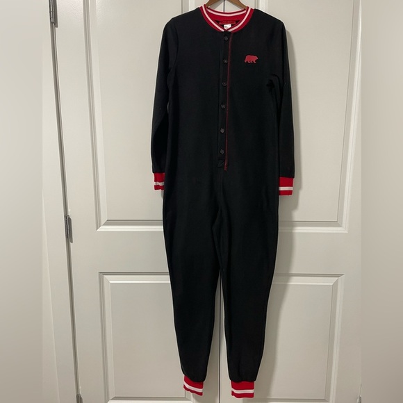 HOLIDAY #FAMJAM- size small fleece onesie - Picture 1 of 3